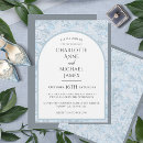 Buscar la turquesa boda invitaciones Floral