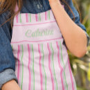 Buscar rayas verdes delantales Hornear