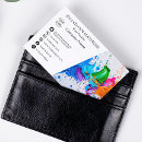 Buscar pinturas al óleo tarjetas de visita Elegante