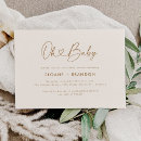 Buscar neutral invitaciones baby shower Moderno