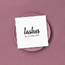 Buscar extensiones del latigazo tarjetas de visita General y unisex