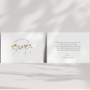 Buscar campo de flor tarjetas Invitados