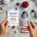 Buscar cuarto del julio invitaciones de cumpleaños Estrellas y rayas
