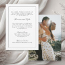 Buscar formal boda invitaciones Blanco y negro