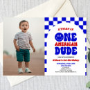 Buscar día de fiesta americano invitaciones Para niños