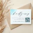 Buscar turquesa tarjetas rsvp Código qr