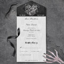 Buscar blanco y negro gótico invitaciones Para todos