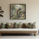 Buscar pavo real lienzos Vintage