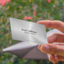 Buscar falsa plata tarjetas de visita Simple