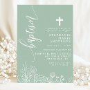 Buscar elegante invitaciones para bautizos Bautizo de niña
