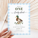 Buscar pato invitaciones Un pato afortunado
