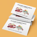 Buscar crustáceos tarjetas de visita Marisco
