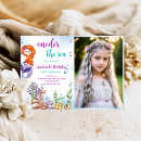 Buscar fiesta de la sirena invitaciones Contemplar el mar