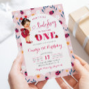 Buscar ladybird invitaciones De ladybug