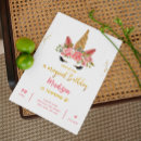 Buscar unicorn invitaciones Mágico