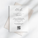 Buscar hotel invitaciones Tarjeta de información