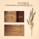 Buscar madera natural tarjetas de visita Para todos