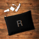 Buscar minimalista bolsas cosmetica Negro