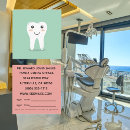 Buscar diente feliz tarjetas de visita Dentistas
