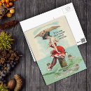 Buscar paraguas rojo postales Vintage