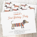Buscar perro salchicha invitaciones Dachshund