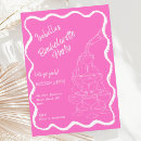 Buscar de despedida divertida invitaciones Retro