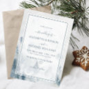 Buscar invierno azul invitaciones Moderno