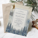 Buscar del invierno boda invitaciones Árboles de siempre