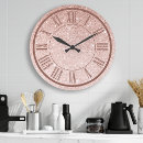 Buscar metálico relojes de pared Femenino