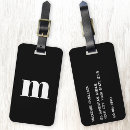 Buscar monogram etiquetas para maletas Para todos