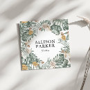 Buscar gardener tarjetas de visita Floral