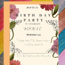 Buscar escolta invitaciones Floral