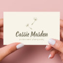 Buscar dandelion tarjetas de visita Moderno