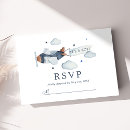 Buscar del bebé tarjetas rsvp Acuarela