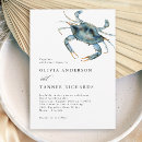 Buscar costero boda invitaciones Moderno