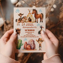 Buscar cowboy birthday invitaciones Para todos