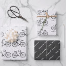 Buscar bicicleta del vintage papel de regalo General y unisex