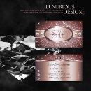 Buscar rose gold glitter tarjetas de visita Para ella