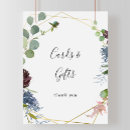 Buscar floral azul boda posters Para ella