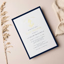 Buscar anchor invitaciones Azul marino
