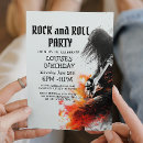 Buscar guitarrista invitaciones Rock and roll
