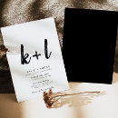 Buscar caseras invitaciones Minimalista