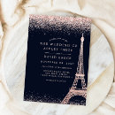 Buscar la torre eiffel boda invitaciones Para ella