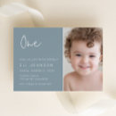 Buscar dusty blue invitaciones Niño