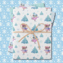 Buscar ratones lindos papel de regalo Chica