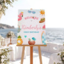 Buscar en la piscina posters fiesta Cumpleaños de playa