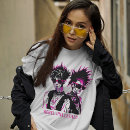 Buscar punk camisetas Rebelde