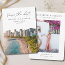 Buscar hawaii boda invitaciones Moderno