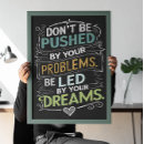 Buscar empuje posters Motivación