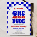 Buscar día de fiesta americano invitaciones Para niños